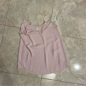 Aritzia light pink strappy tank